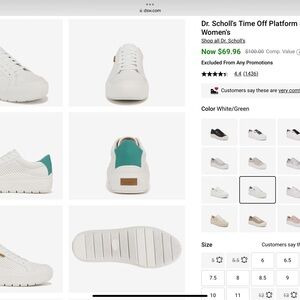 Dr. Scholl's Women's Time Off Sneaker 7M